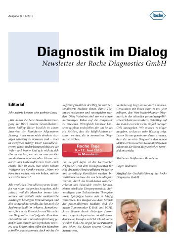 Diagnostik im Dialog - Roche in Deutschland
