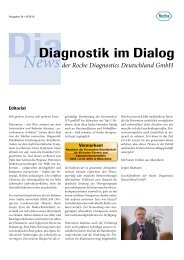 Diagnostik im Dialog - Roche in Deutschland