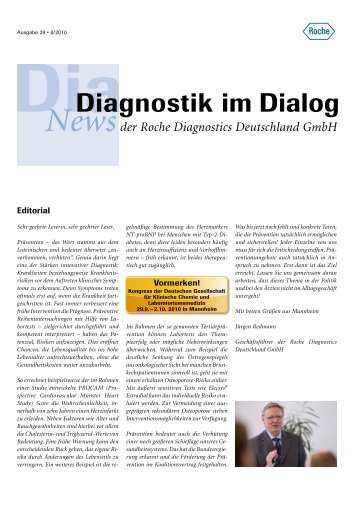 Diagnostik im Dialog - Roche in Deutschland