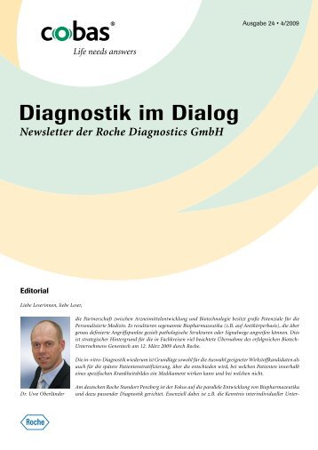 Diagnostik im Dialog - Roche in Deutschland