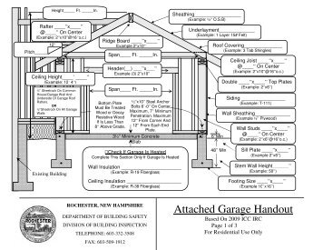 Attached Garage Handout - Rochester