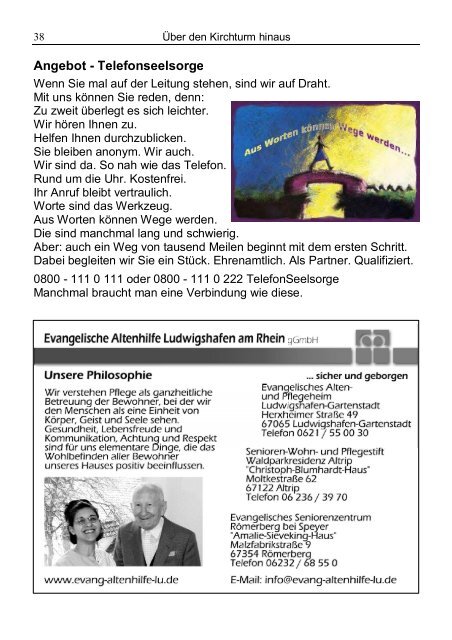 Heft 169 - Prot.kirchengemeinde Ludwigshafen-Oppau