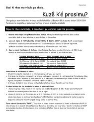 KuzÃª k'Ã© prosimu? - Countdown to Kindergarten