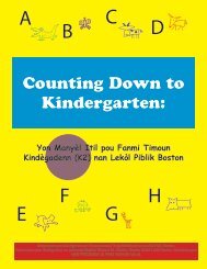 Yon ManyÃ¨l Itil pou - Countdown to Kindergarten