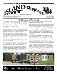 July 12 - the Island Clippings!