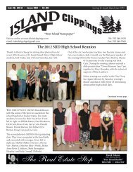 Dec 29 - the Island Clippings!