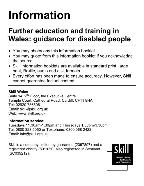 Further education and training in Wales - Trailblazers