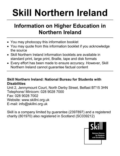Higher education in Northern Ireland - Trailblazers