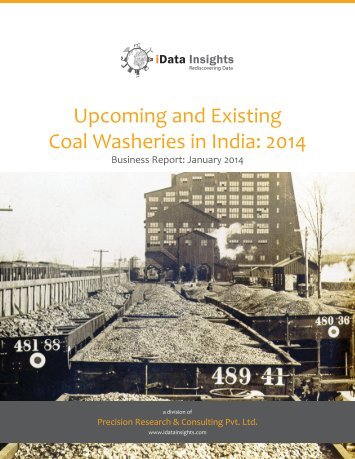 Upcoming and Existing Coal Washeries in India: 2014