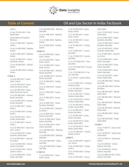 Oil and Gas Sector in India: Factbook