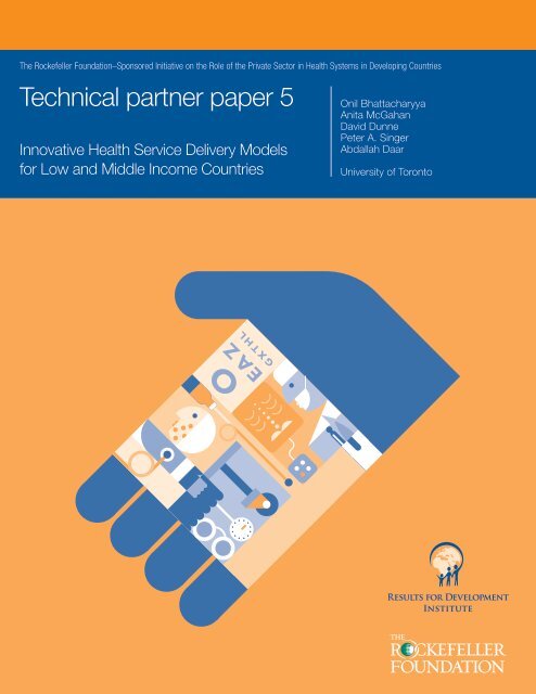 Technical Partner Paper 5 The Rockefeller Foundation