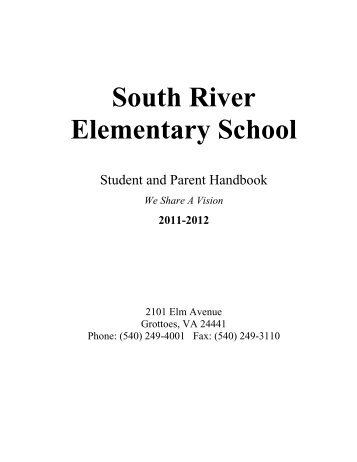 SRES Parent-Student Handbook - Rockingham County Public Schools