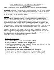 Reaction Rates