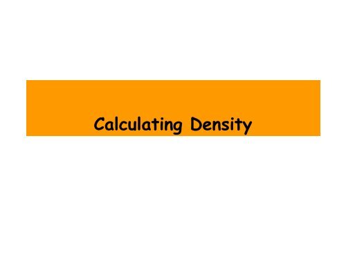 Unit 2- Measurements, Math, and the Mole