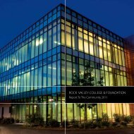 Rock Valley college & Foundation