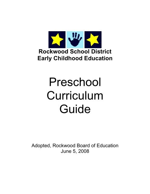 Curriculum Overview - Rockwood School District