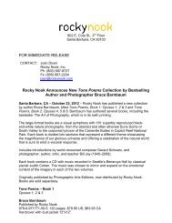 Tone Poems 1-2 - Rocky Nook