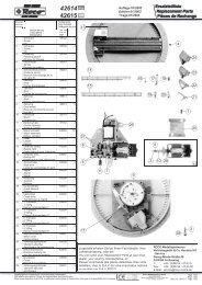 Ersatzteilliste Liste des pièces de rechange Spare parts list TASKI ...