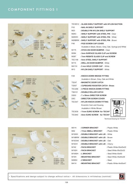 Roco Fittings Catalogue 10 Components Chapter