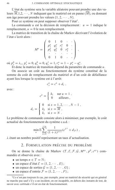 Introduction à la commande stochastique v.0.9 - Jean-Pierre ...