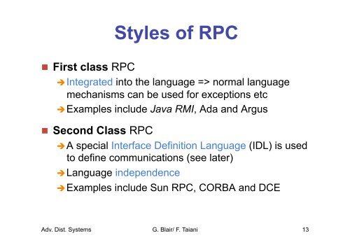 Communication Paradigms - Connect