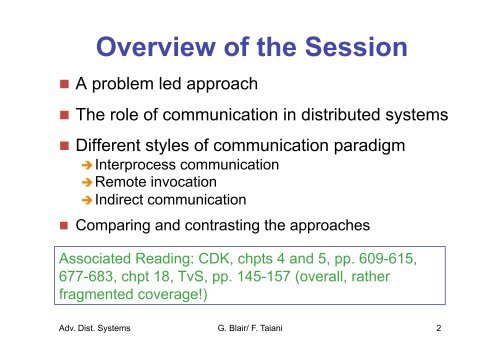 Communication Paradigms - Connect