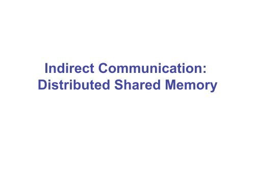 Communication Paradigms - Connect