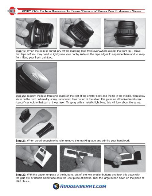 “DusTbusTeR” PhaseR PRoP - Roddenberry.com