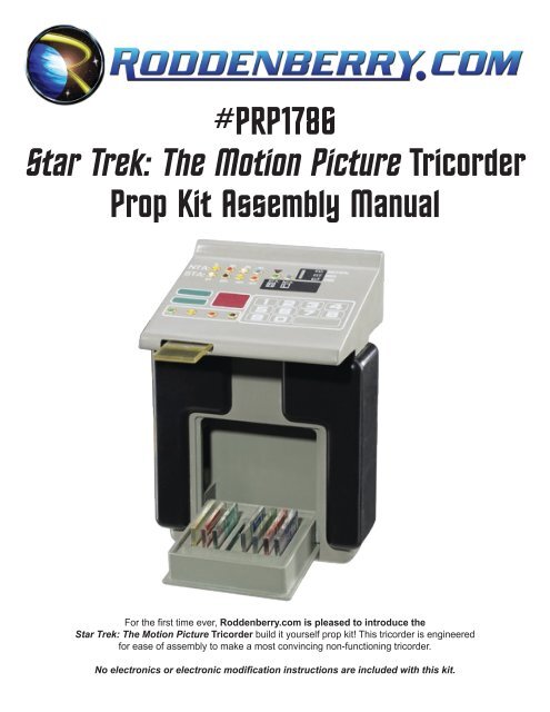 Star Trek: The Motion Picture Tricorder - Roddenberry.com