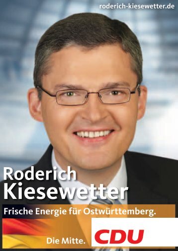 Kiesewetter - Roderich Kiesewetter MdB