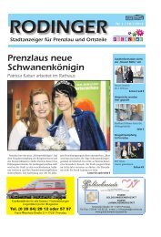 Ausgabe 01/2013 - Rodinger