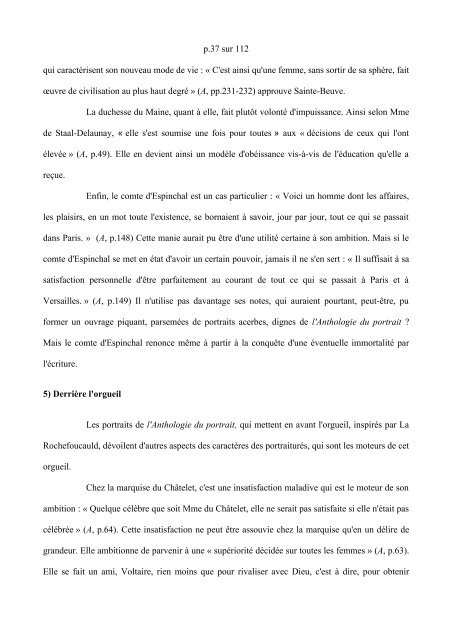 L'idée de la chute dans l'Anthologie du portrait de Cioran