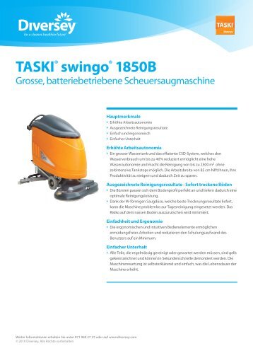 TASKI® swingo® 1850B