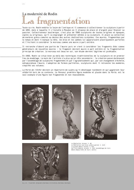 Musée Rodin - dossier pédagogique - il portale di "rodoni.ch"