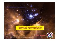 Alex Murphy: Particle astrophysics - The Royal Observatory ...