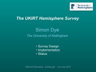 Status of the UKIRT Hemisphere Survey