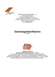 DachziegeloberflÃ¤chen - Arbeitsgemeinschaft Ziegeldach e. V.