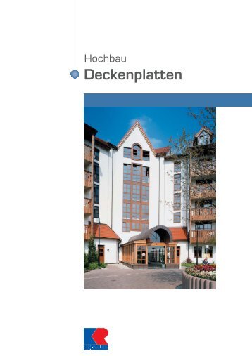 Deckenplatten-Prospekt - Kaspar RÃ¶ckelein KG