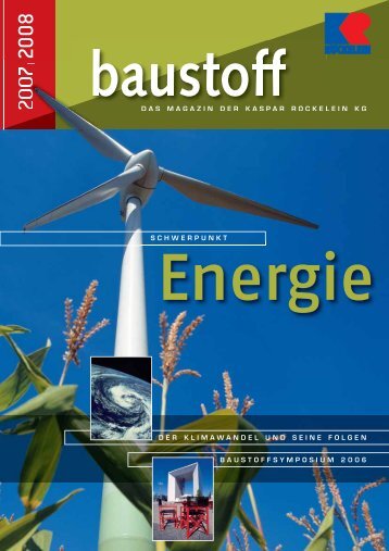 Ausgabe 2007/2008 - Kaspar RÃ¶ckelein KG