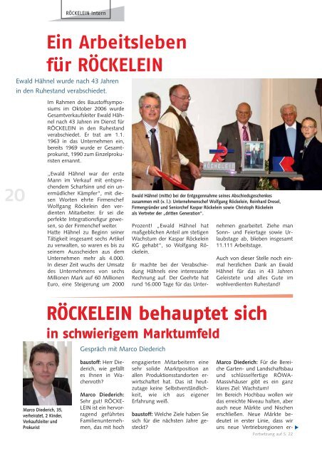 Ausgabe 2007/2008 - Kaspar RÃ¶ckelein KG