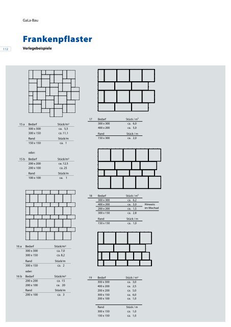 GaLaBau-Katalog - Kaspar RÃ¶ckelein KG