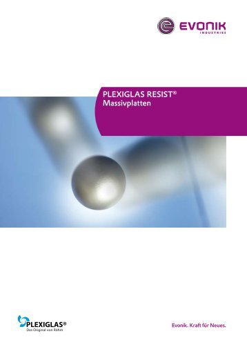 PlexiglasÂ® RESIST - RÃ¶hm (Schweiz)