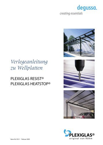 Verlegeanleitung zu Wellplatten - RÃ¶hm (Schweiz)
