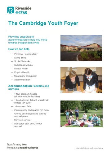 The Cambridge Youth Foyer - Riverside