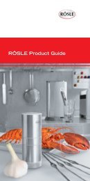 RÃSLE Product Guide