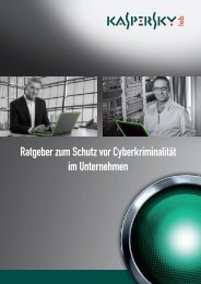 Ratgeber zum Schutz vor CyberkriminalitÃ¤t im Unternehmen