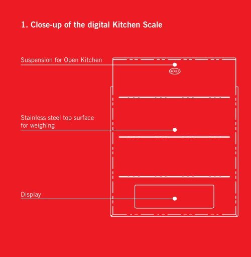 KÃ¼chenwaage digital Kitchen Scale digital Balance de ... - RÃ¶sle