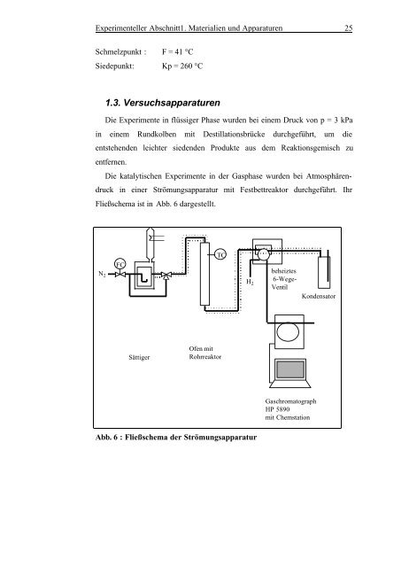 Heterogen-katalysierte Dehydratisierung von Diolen - Technische ...