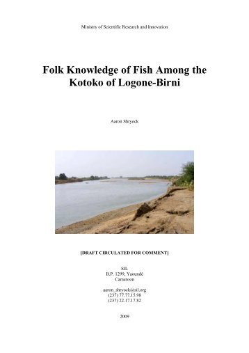 Kotoko ethnoichthyology.pdf - Roger Blench