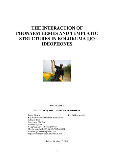 Kolokuma ideophones.pdf - Roger Blench